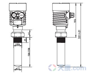 天康棒式防腐雷達物位計 天康棒式防腐雷達物位計